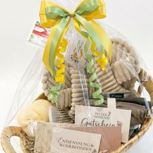 Geschenkkorb Fußpflege – Wellness & Pflege